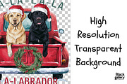 Watercolor Christmas Dog Puns Bundle, a Graphic by Clipart Bloom (Thumbnail 19 of 25)