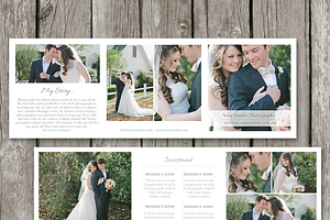 Photography Trifold Price Guide