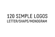 120 Simple Logos, a Branding & Logo Template by hellothere (Thumbnail 1 of 11)