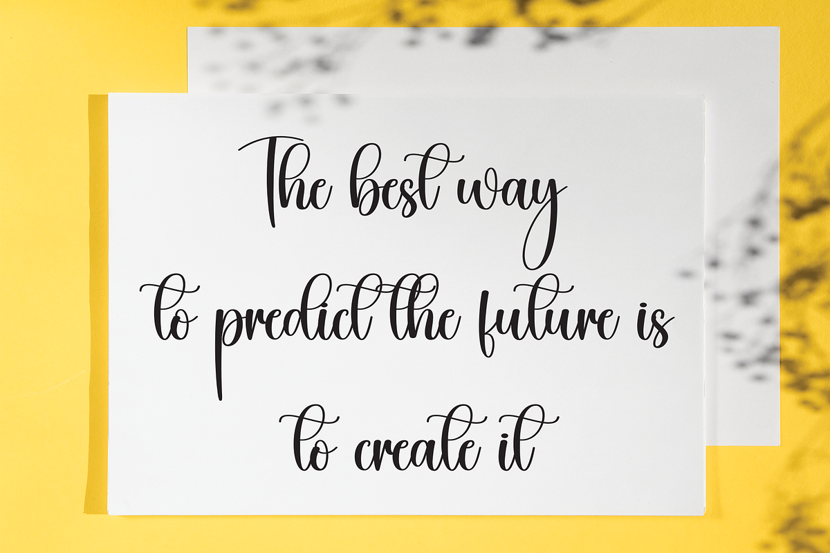 Babylove | Script Font, a Handwritten Font by Scratchones (Photo 3 of 8)