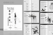 Book Title Layout Design Template, a Brochure Template by StyleArt (Thumbnail 1 of 21)