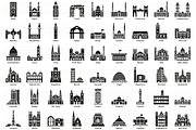 African Capitals - Landmark Icons, an Icon by Jozsef Balazs-Hegedus (Thumbnail 3 of 6)