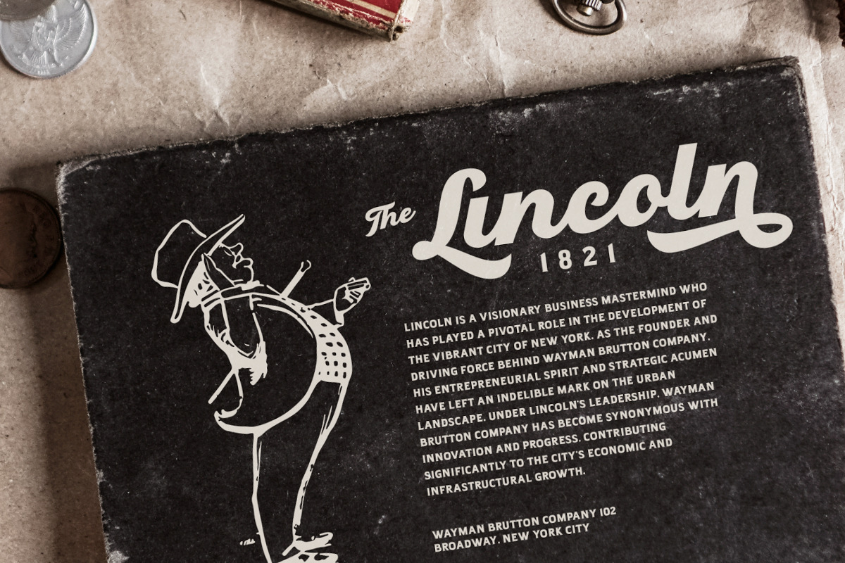 Bardens - Retro Font Duo, a Script Font by Bale Type (Photo 7 of 10)