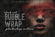Bubble Wrap Photoshop Action, an Action Add-On by DuoFankaar (Thumbnail 1 of 9)