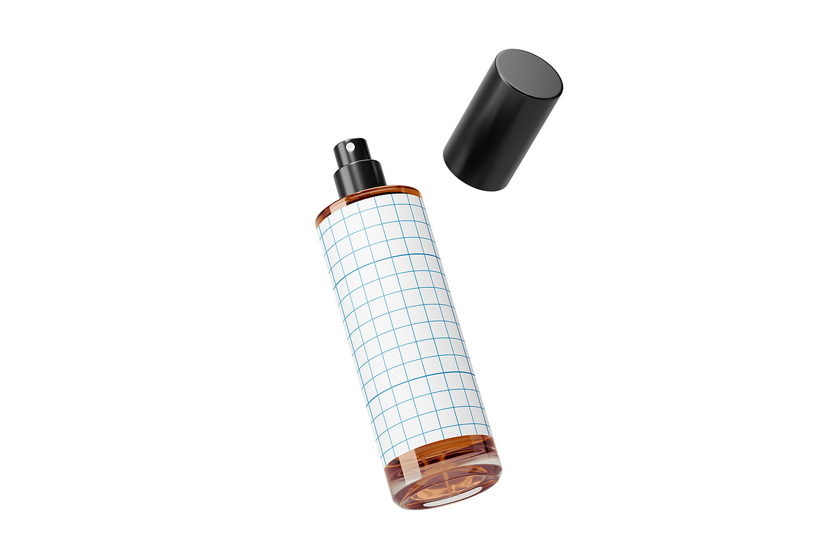 Cosmetic Spray Bottle Mockup, a Packaging Mockup by Akebareee (Photo 3 of 3)
