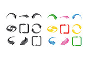 Arrows Icons Set Collections, an Icon by Vectorchoice (Thumbnail 1 of 4)