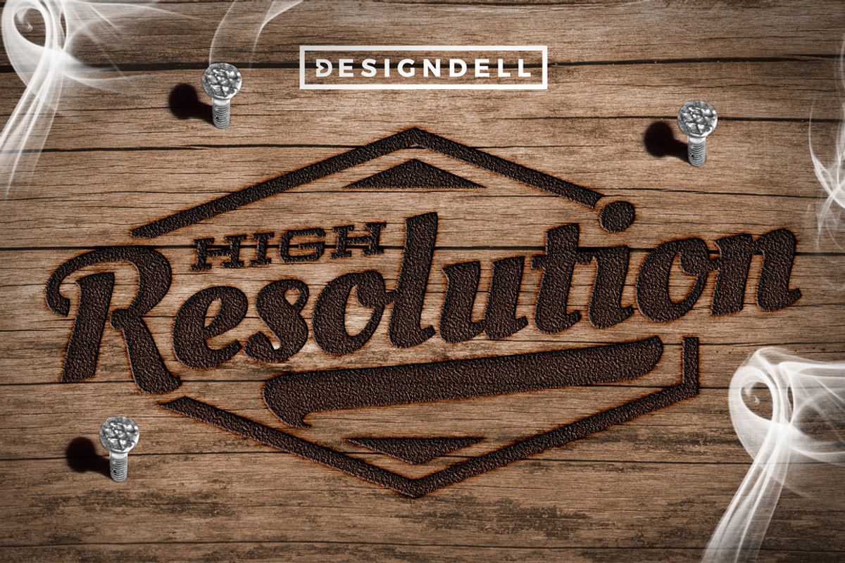 Wood Burn Photoshop Effects preview 7