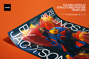 Acrylic Structures Poster Template