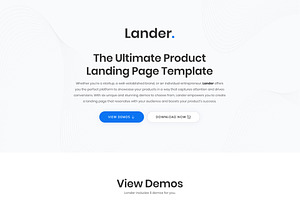 Lander - Landing Page UI Kit Figma