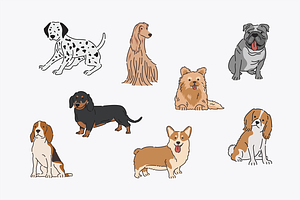 Dogs Illustration