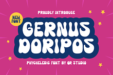 Gernus Doripos - Psychedelic Font