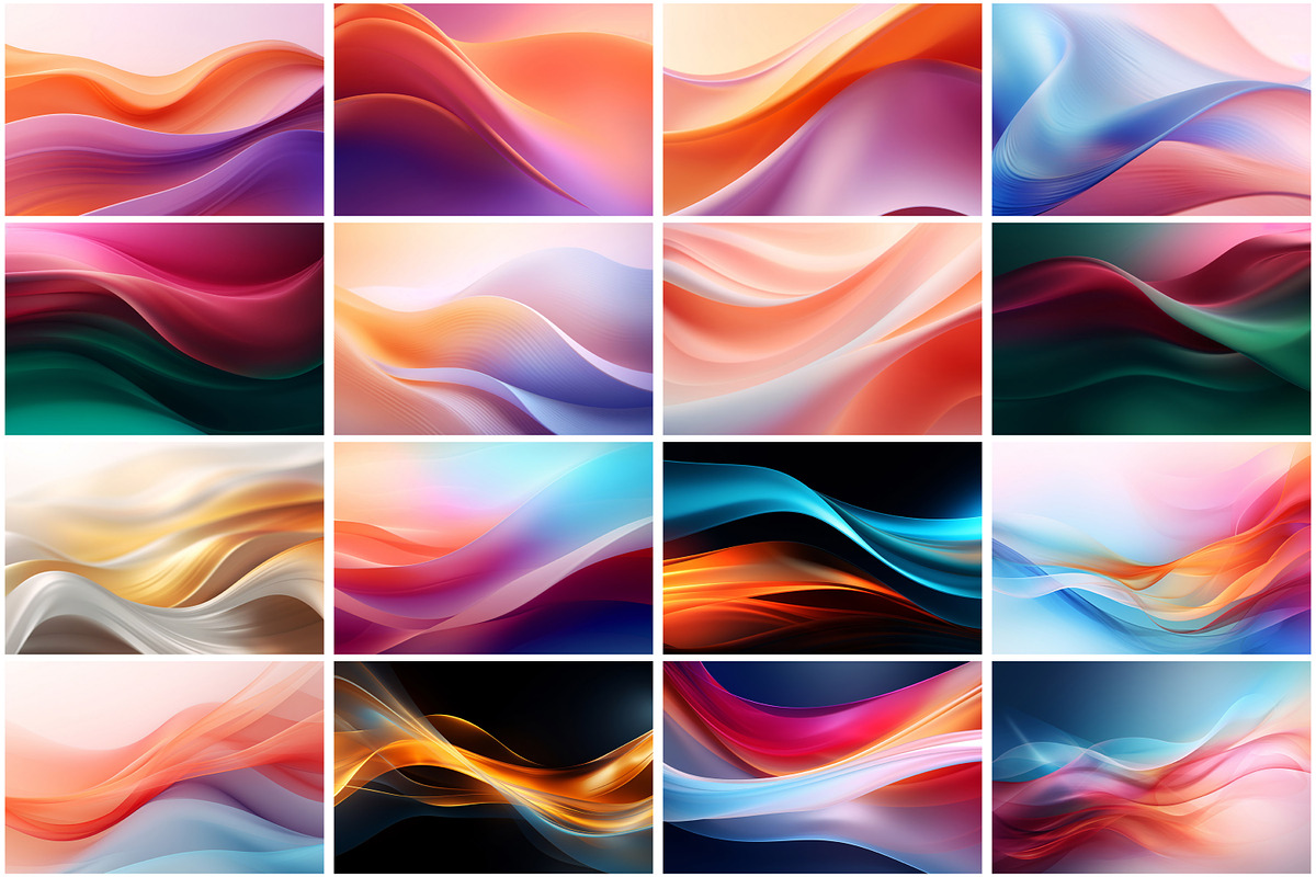 Abstract Wavy Banner Background, a Background Graphic by Forhadx5 (Photo 3 of 7)