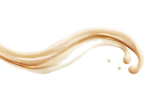 Smooth creamy texture of foundation, a Photo by Tanuart