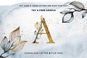 OLA Floral Alphabet Letters & Digits, a Decorative Illustration by Olga Begak Art & Design (Thumbnail 10 of 10)