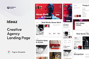 Ideaz - Creative Agency Landing Page, an UI Kit Template by peterdraw (Thumbnail 1 of 3)