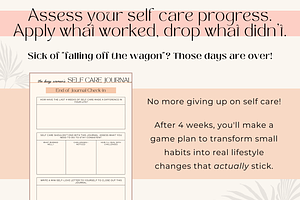 Self Care Journal Printable PDF