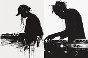 DJs- 103 illustrations, a Person Illustration by Handmadefont (Thumbnail 13 of 18)