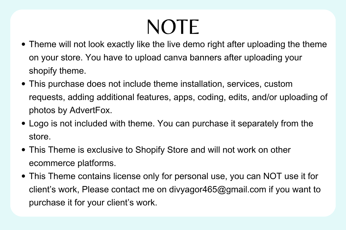 Pastel Shopify Website Template, a Shopify Template by AdvertFox (Photo 6 of 10)