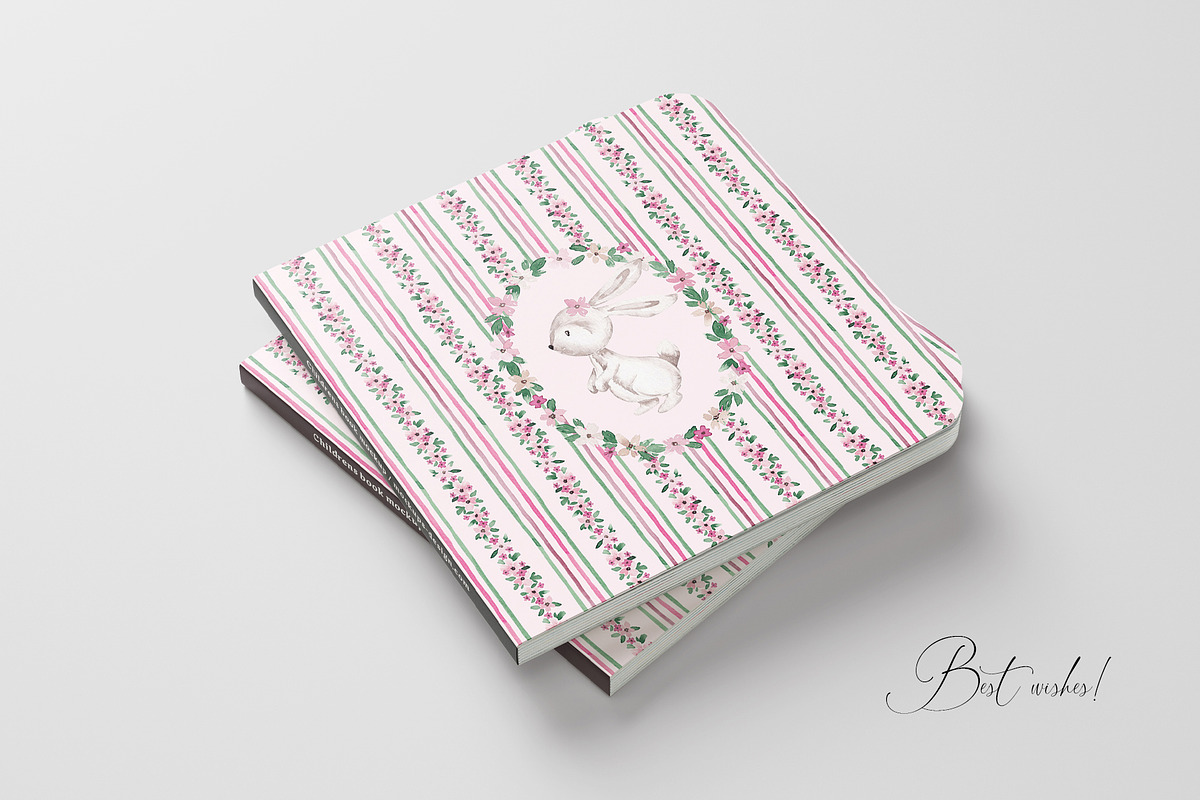 Bunny Card & Seamless pattern, a Pattern Graphic by SirenaArt (Photo 11 of 11)