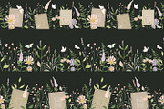 Books and Flowers. Vector patterns, a Pattern Graphic by HmarkaShop (Thumbnail 5 of 6)