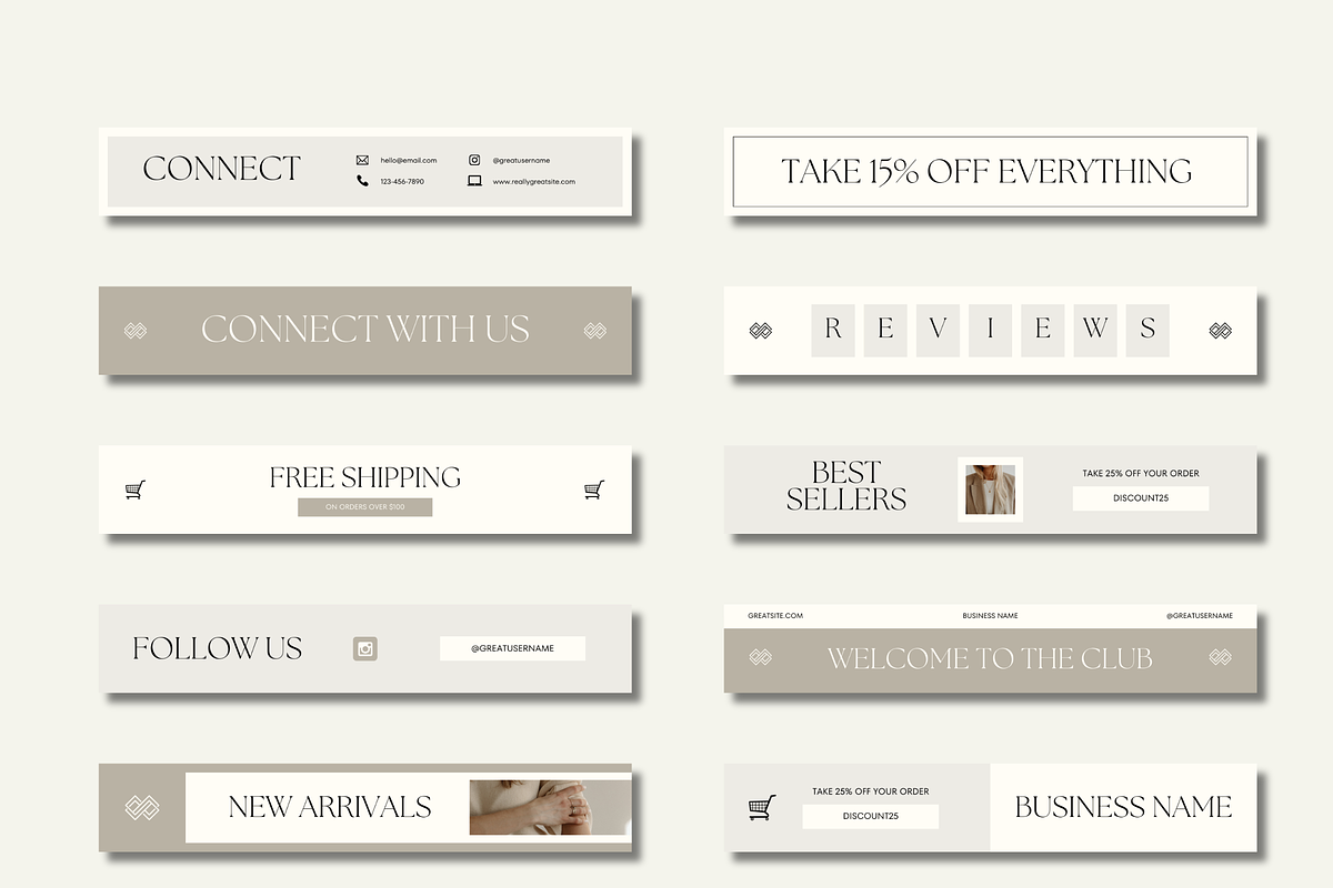 Email Marketing Newsletter Template, an Email Template by Branding Babe Co. (Photo 6 of 9)