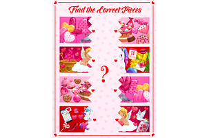 Saint Valentine Day Puzzle Game