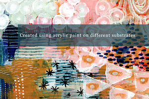 Mixed Media Papers: Abstract Papers