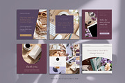Canva Social Media Bundle Harmonious, a Social Media Template by Her Creative Studio (Thumbnail 2 of 9)