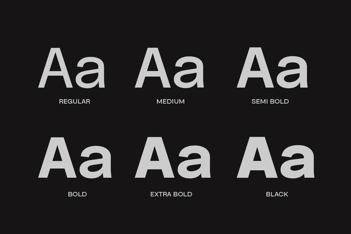 Sunsive Family Font, a Sans Serif Font by Yukita Creative (Photo 2 of 9)