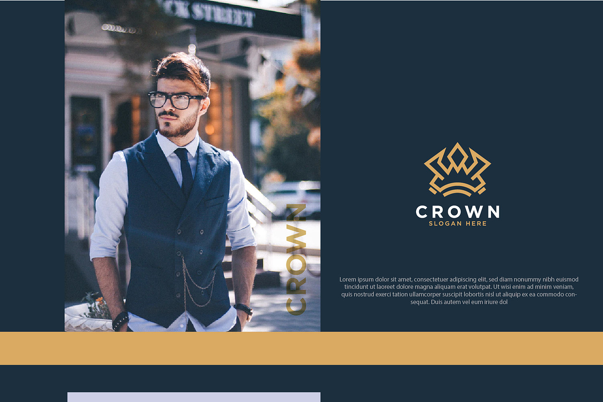 Crown Logo Template, a Branding & Logo Template by Jaysx1 (Photo 2 of 3)