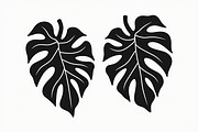 Leaf Earring Silhouette Bundle, an Object Graphic by Creativeshirt (Thumbnail 6 of 16)