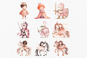 Pink baby princess clipart, a Person Illustration by MyLittleMeow (Thumbnail 6 of 8)