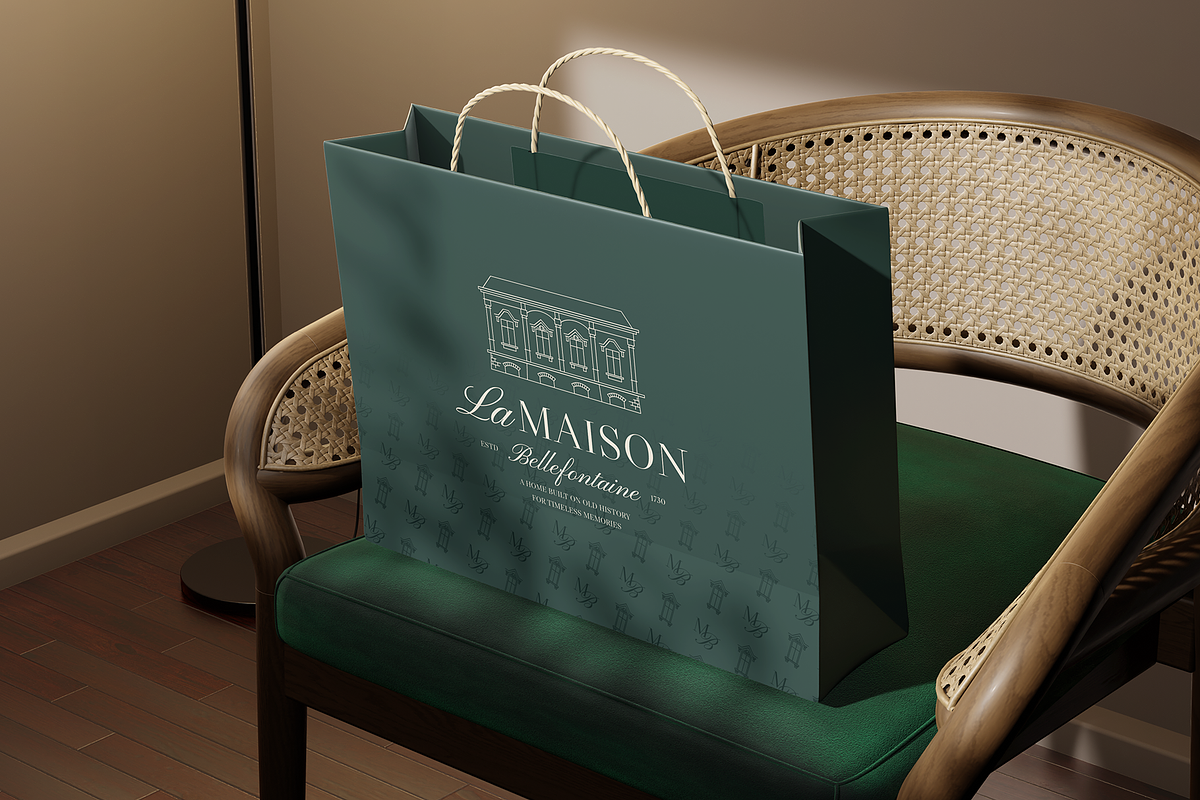 Old Money La Maison Logo Kit, a Branding & Logo Template by Headfonts (Photo 9 of 9)