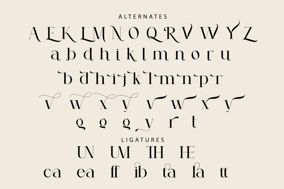 Rayola Serif Font, a Serif Font by Cut Story (Photo 9 of 10)