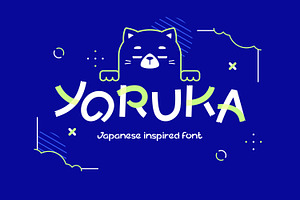 Yoruka - Faux Japanese Fonts