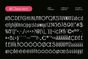 Jerio – Modern Sans Serif, a Sans Serif Font by Craft Supply Co. (Thumbnail 8 of 8)