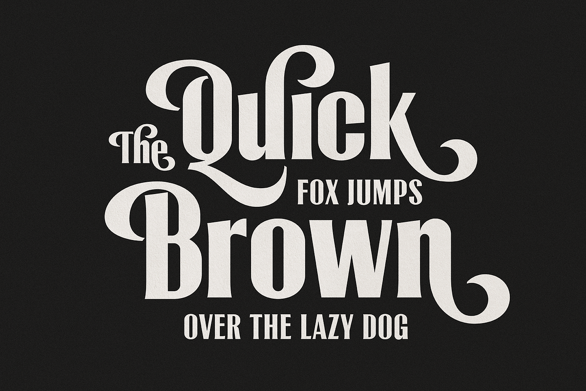 Lioney Upright, a Font by A.Budianto (Photo 1 of 9)