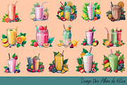 Refreshing Smoothies 30 PNG Clipart, a Food Illustration by Une Affaire de Filles (Thumbnail 2 of 3)