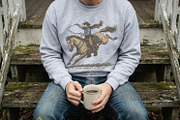 Cowboy Roping Horse PNG, Western, an Illustration by SharpMarketplace (Thumbnail 3 of 3)