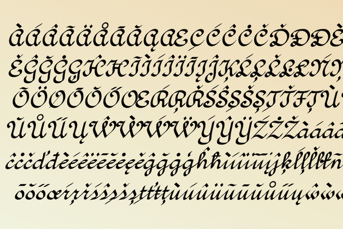 VunderScript, a Script Font by Ingrimayne Type (Photo 9 of 9)