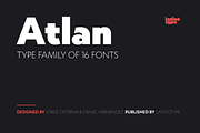 Atlan, a Sans Serif Font by Latinotype (Thumbnail 1 of 10)