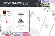Sewing Project Planner, a Stationery Template by design_hut (Thumbnail 1 of 3)