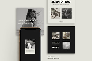 Aesthetic Instagram Templates IX