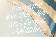 Postcard Daydream Coastal Font Duo, a Script Font by Littlehand (Thumbnail 2 of 12)