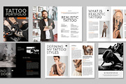 Tattoo Artist Portfolio Template, a Brochure Template by BrandPacks (Thumbnail 2 of 5)