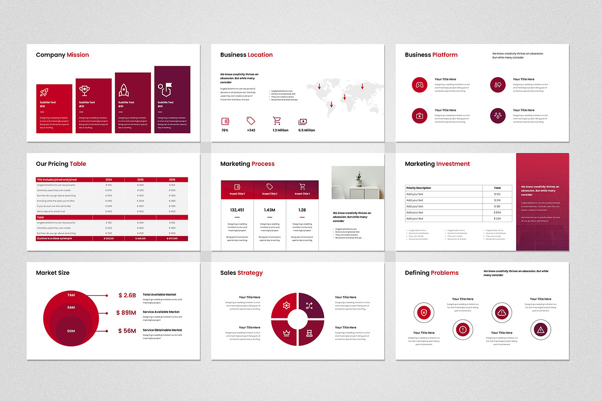 Business Plan PowerPoint template, a Presentation Template by Design Vault (Photo 3 of 4)