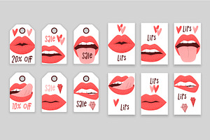 Lips Vector Set