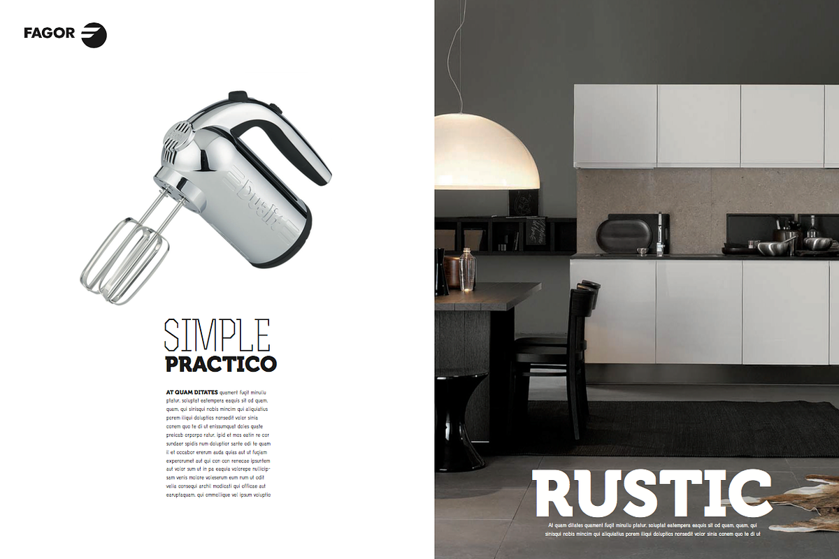 Kitchens catalogue template, a Templates & Theme by Cristian Villegas Studio (Photo 16 of 18)