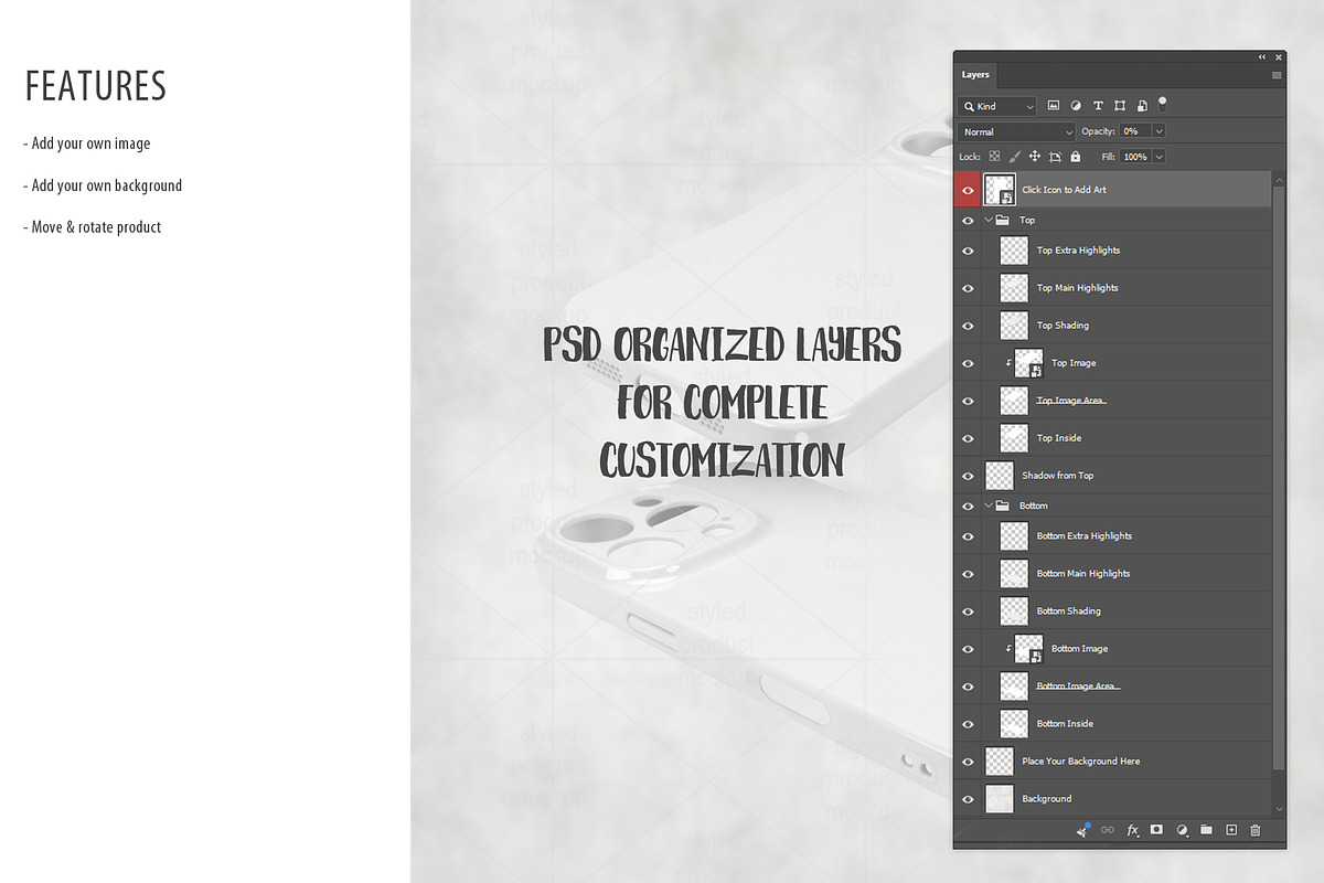 iPhone 15 Pro Max Case Mockup Bundle, an iPhone Mockup by StyledProductMockups (Photo 9 of 9)