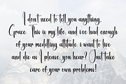 Watercolor | Script Font, a Handwritten Font by Scratchones (Thumbnail 6 of 8)